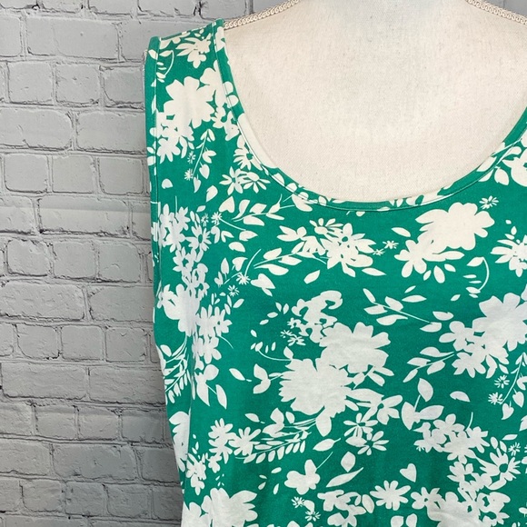 LANDS END 100% Cotton Tank Top